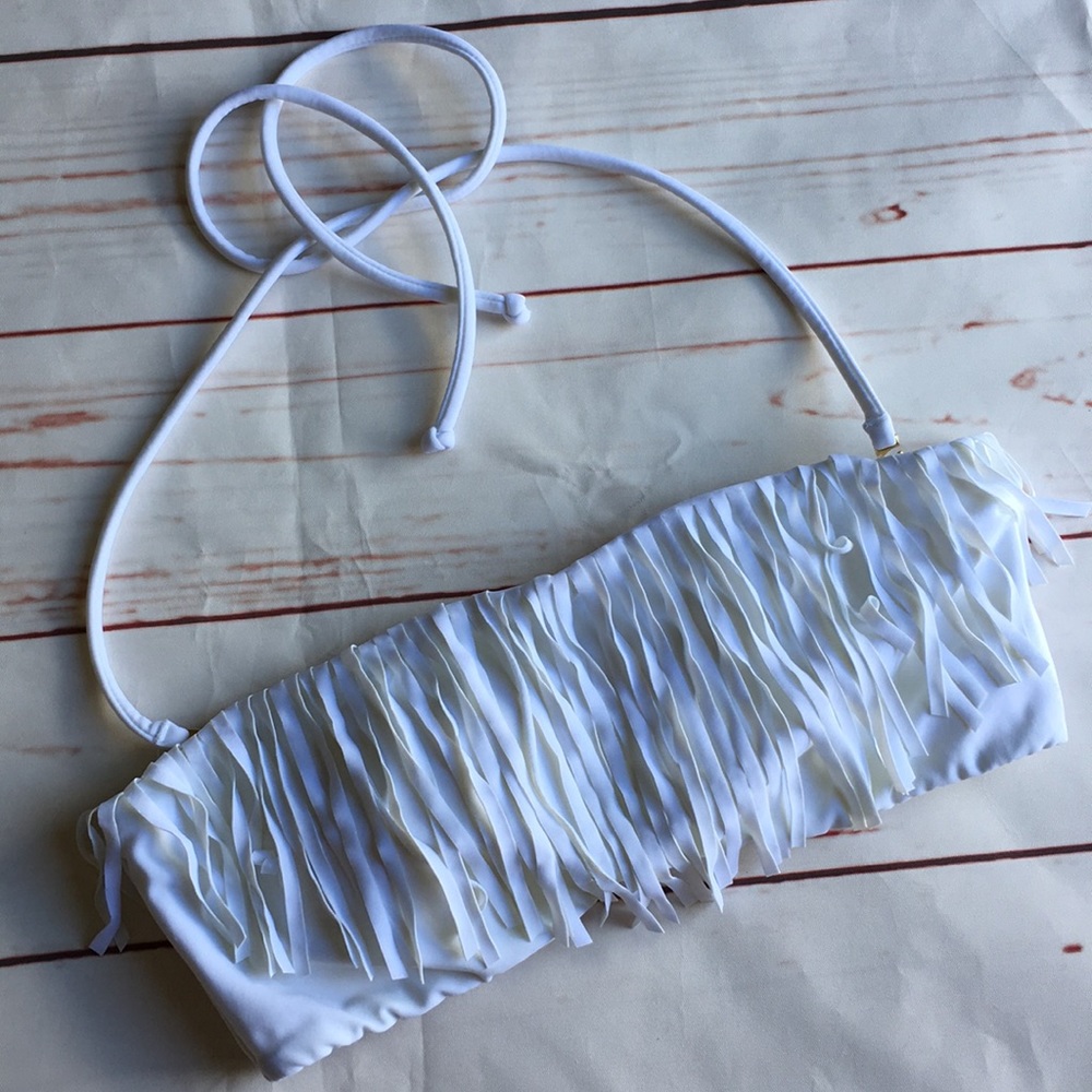 VS Fringe White Bandeau